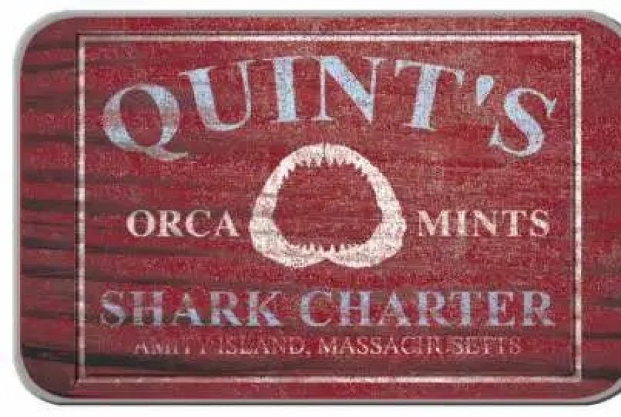 All Brands Boston America | Jaws Quint'S Mints Candy Tin