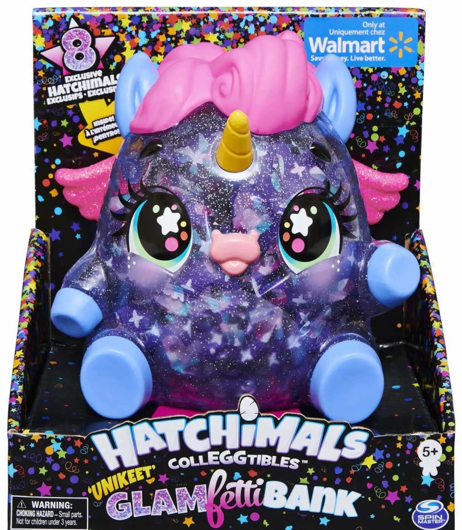 All Brands Spin Master | Hatchimals Colleggtibles Unikeet Glamfetti Exclusive Bank