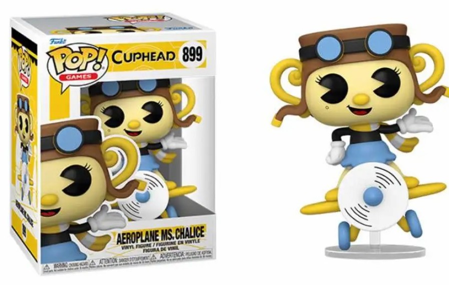 All Brands Funko | Funko Cuphead Pop! Games Aeroplane Chalice Vinyl Figure #899