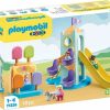 All Brands Playmobil | Playmobil 1.2.3 Adventure Tower With Ice Cream Booth Set #71326