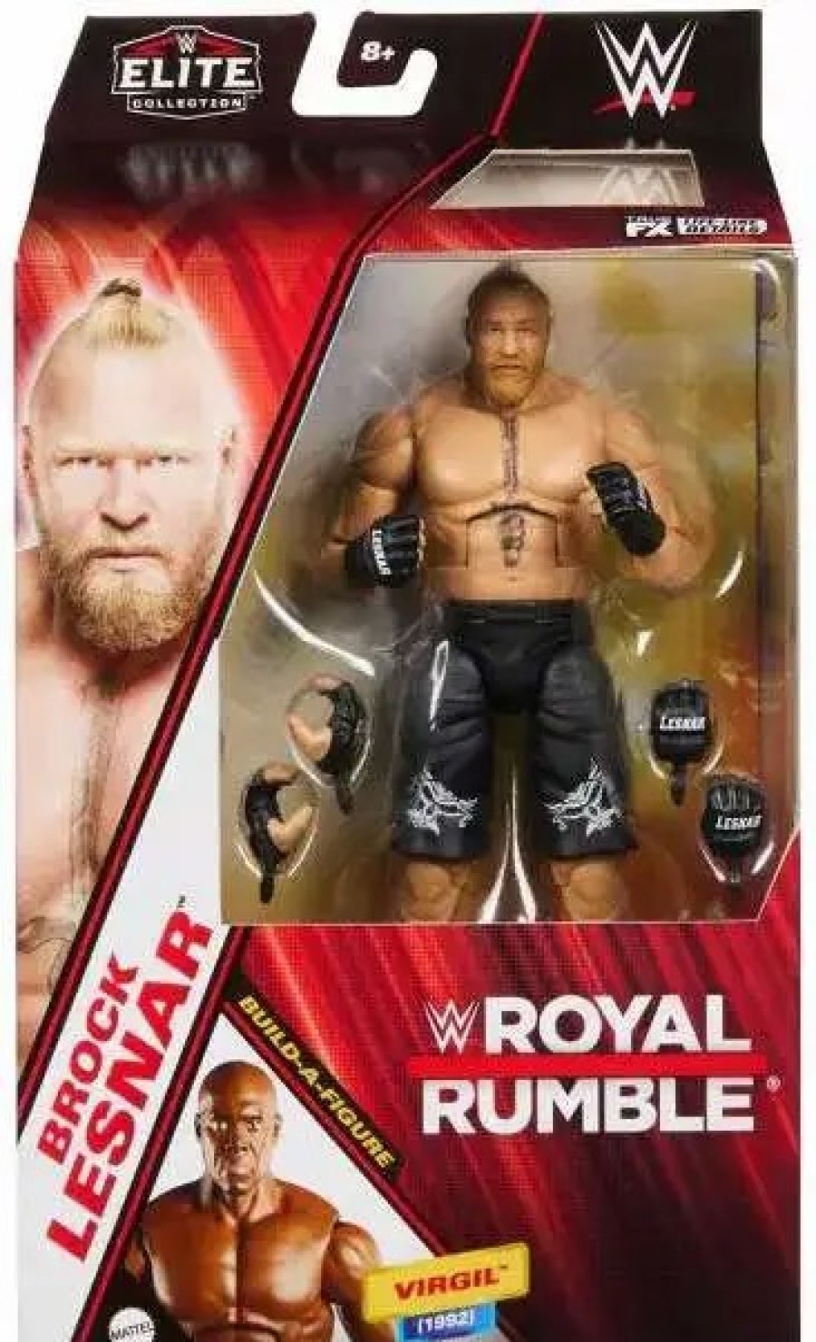 All Brands Mattel Toys | Wwe Wrestling Elite Collection Royal Rumble Brock Lesnar Action Figure [Baf Virgil]