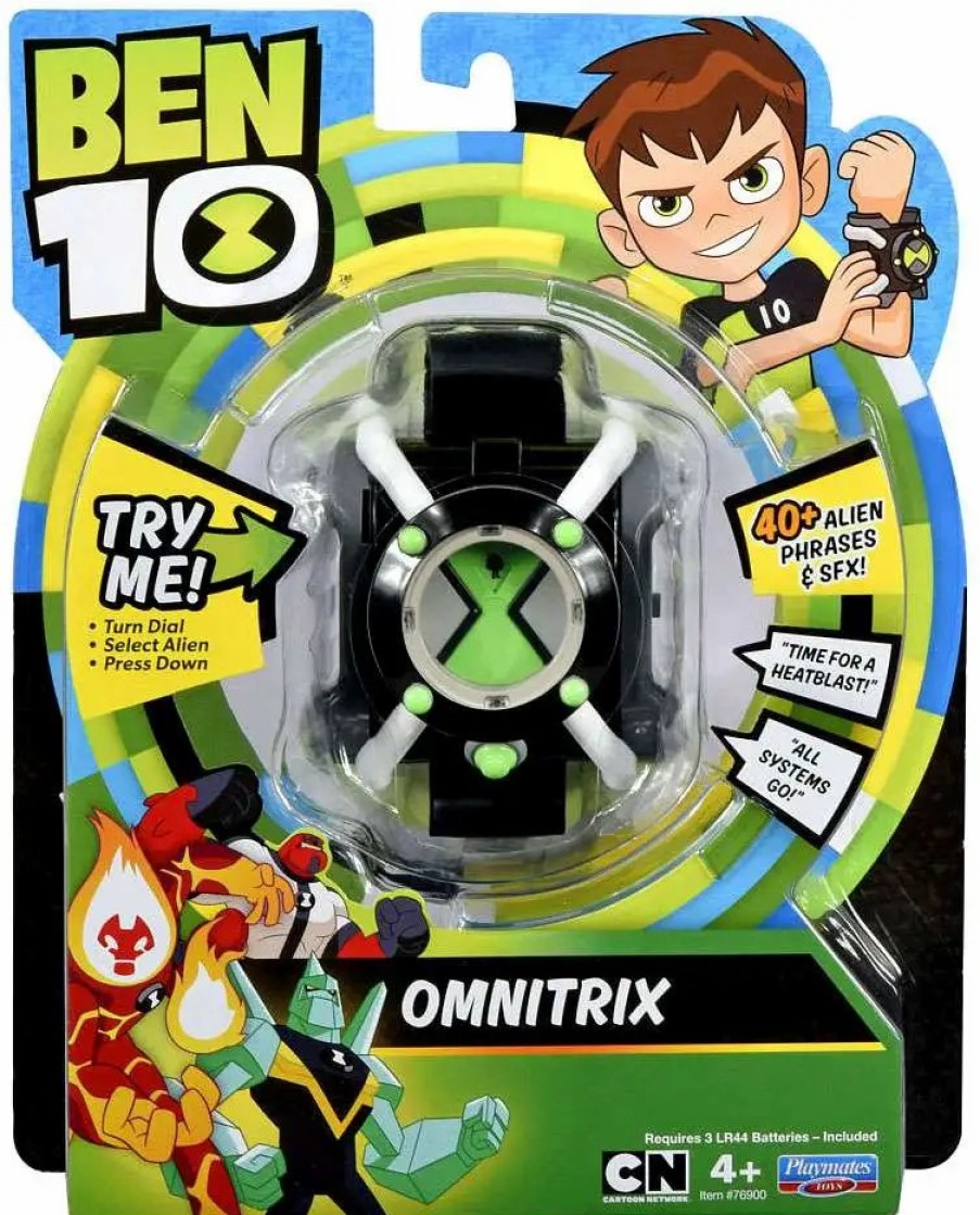 All Brands Playmates | Ben 10 Basic Omnitrix Roleplay Toy [Seasons 1 & 2, No Package]