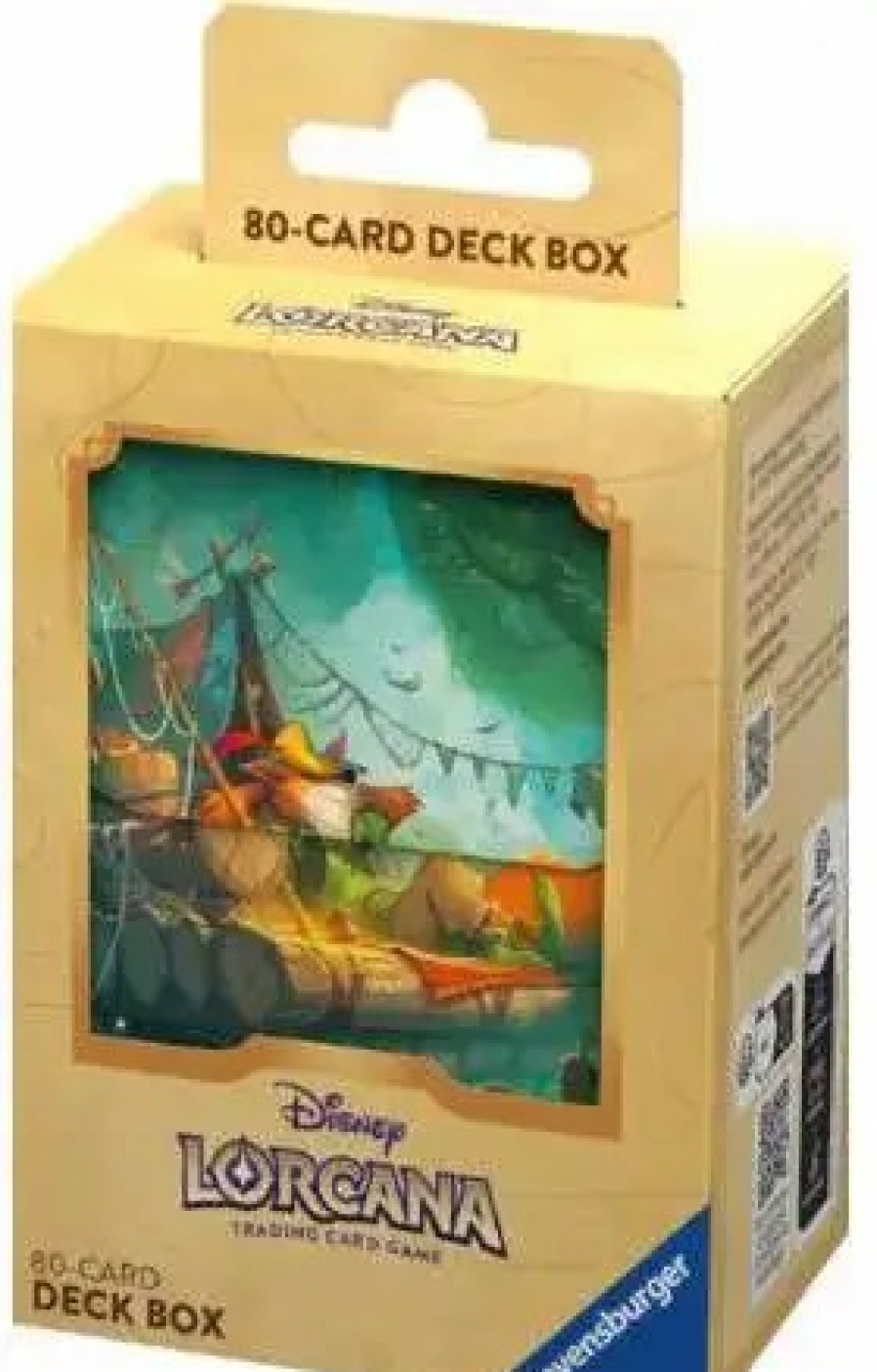 All Brands Ravensburger | Disney Lorcana Trading Card Game Into The Inklands Robin Hood Deck Box [Holds 80 Sleeved Cards!] (Pre-Order Ships February)