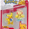 All Brands Jazwares | Pokemon Battle Figure Pikachu & Alcremie 3-Inch Mini Figure 2-Pack [Valentine'S Day]