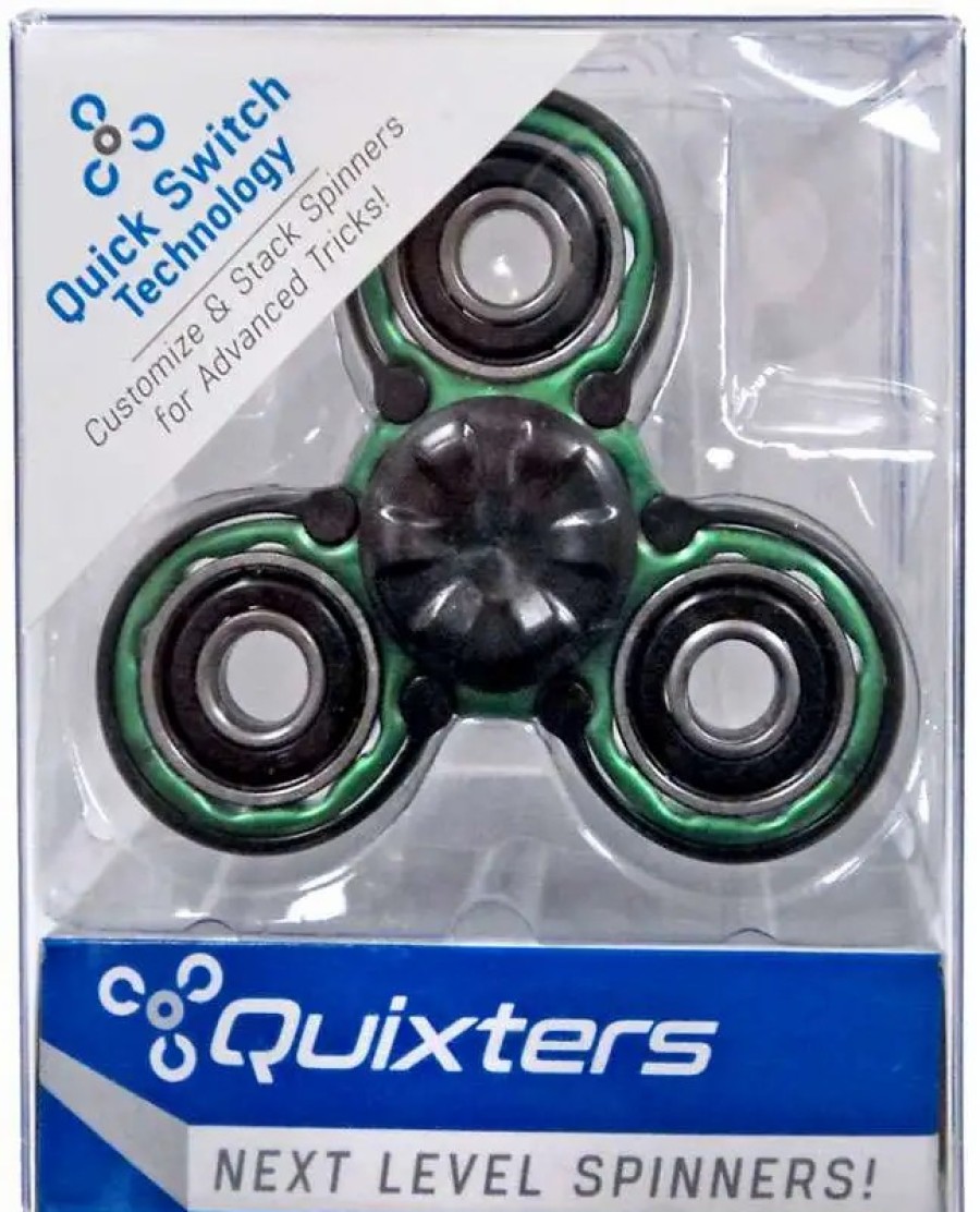 All Brands 1i4 Group | Quixters Green Basic Spinner [Black Outside]