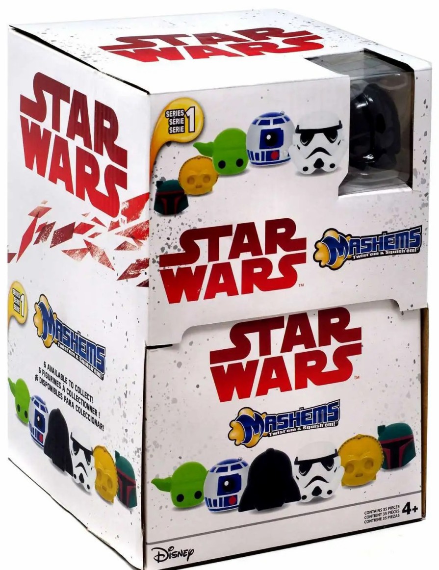 All Brands Tech4Kids | Disney Mashems Series 1 Star Wars Mystery Box [35 Packs]