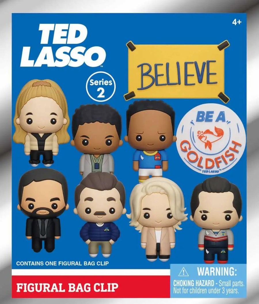 All Brands Monogram | 3D Figural Keyring Series 2 Ted Lasso Mystery Pack [1 Random Figure]