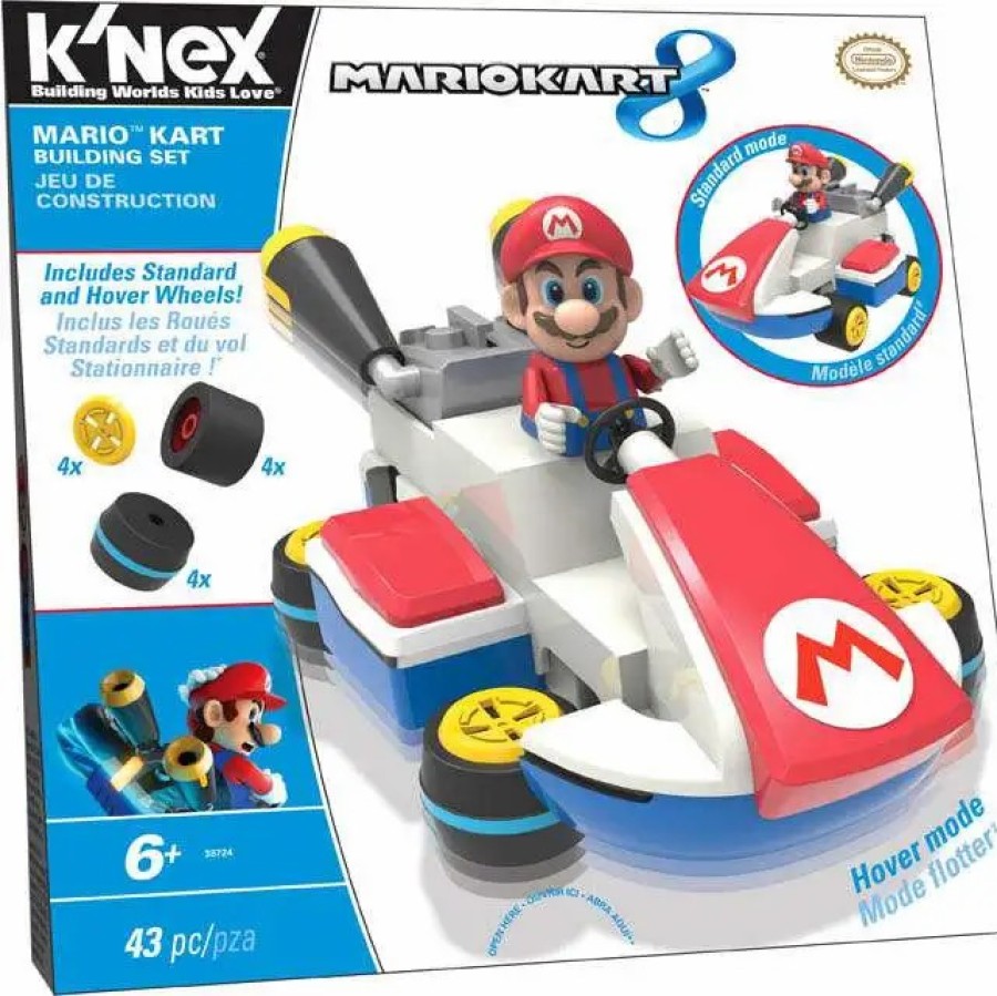 All Brands K'NEX | K'Nex Super Mario Mario Kart 8 Mario Kart Set #38724