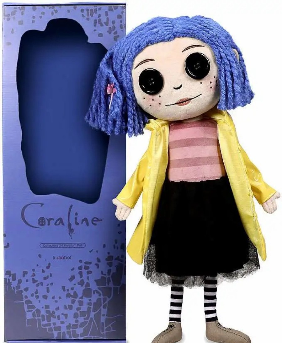 All Brands Kidrobot (NECA) | Premium Coraline 24-Inch Plush Doll [Gift Box] (Pre-Order Ships March)