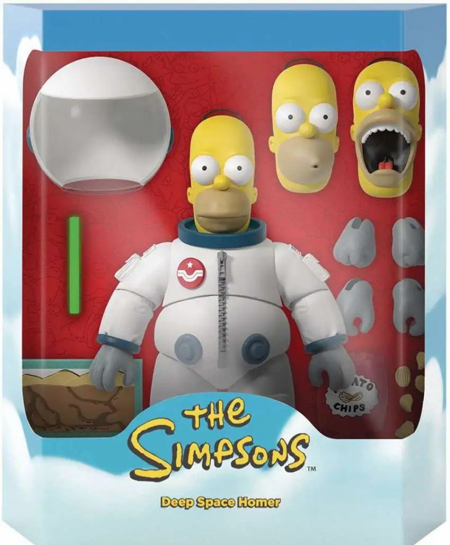 All Brands Super7 | The Simpsons Ultimates Wave 1 Deep Space Homer Action Figure