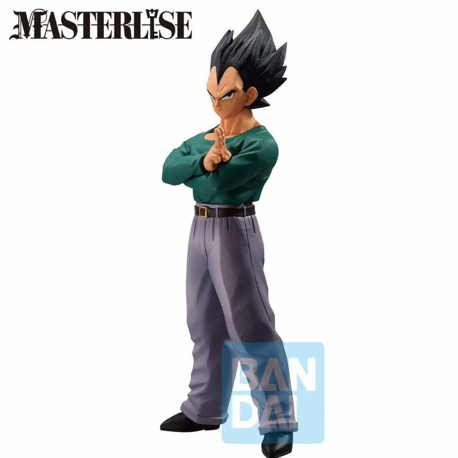 All Brands Bandai Spirits | Dragon Ball Z Ichibansho Vegeta 9.1-Inch Collectible Figure [Dueling To The Future] (Pre-Order Ships July)