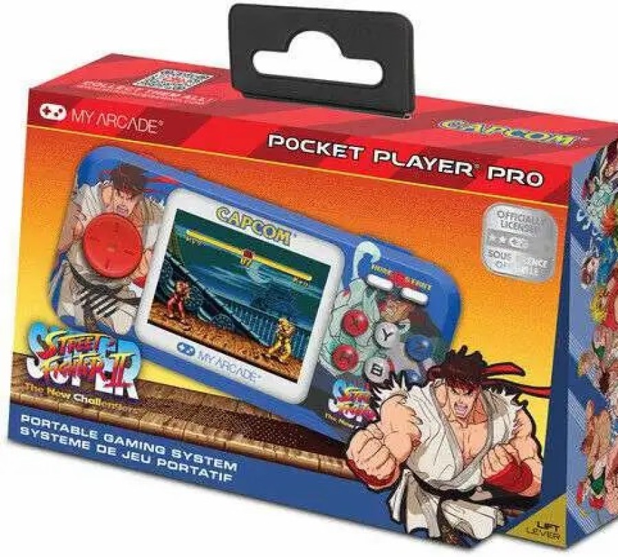 All Brands My Arcade | Pocket Player Pro Street Fighter Ii Portable Gaming System