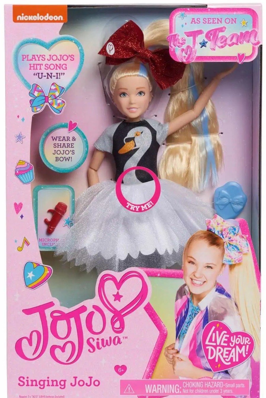 All Brands Just Play | Nickelodeon Jojo Siwa Live Your Dream Singing Jojo 10-Inch Doll