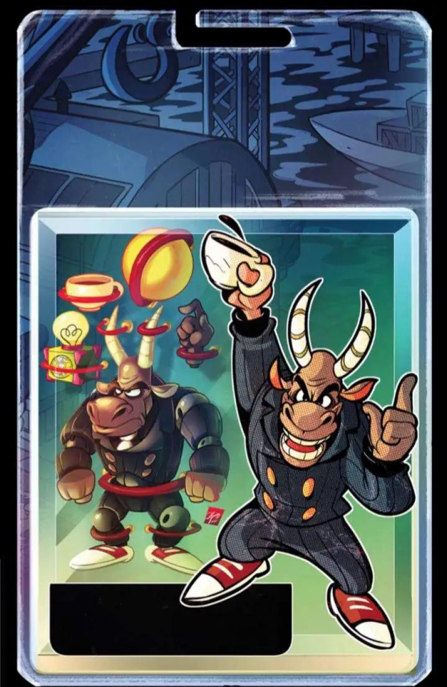 All Brands Dynamite Entertainment | Dynamite Entertainment Negaduck #3 Comic Book [1:15 Action Figure Virgin Incentive]