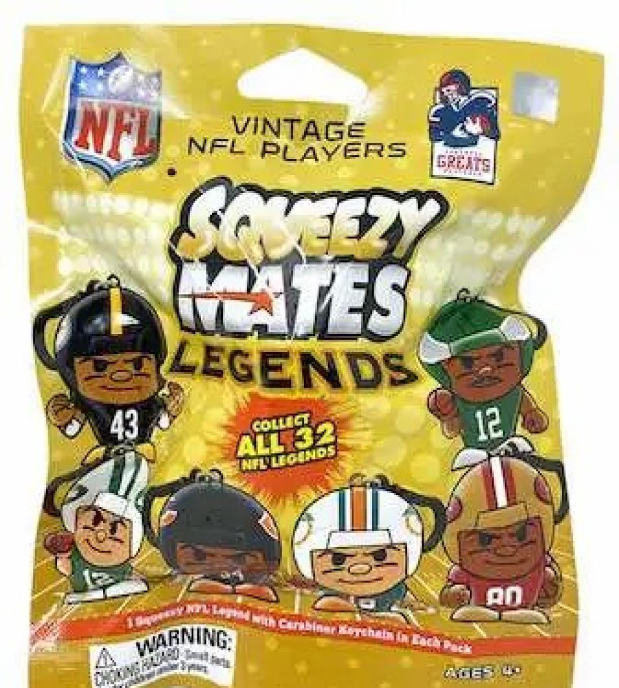 All Brands Party Animal Toys | Nfl Squeezy Mates Legends Mystery Pack