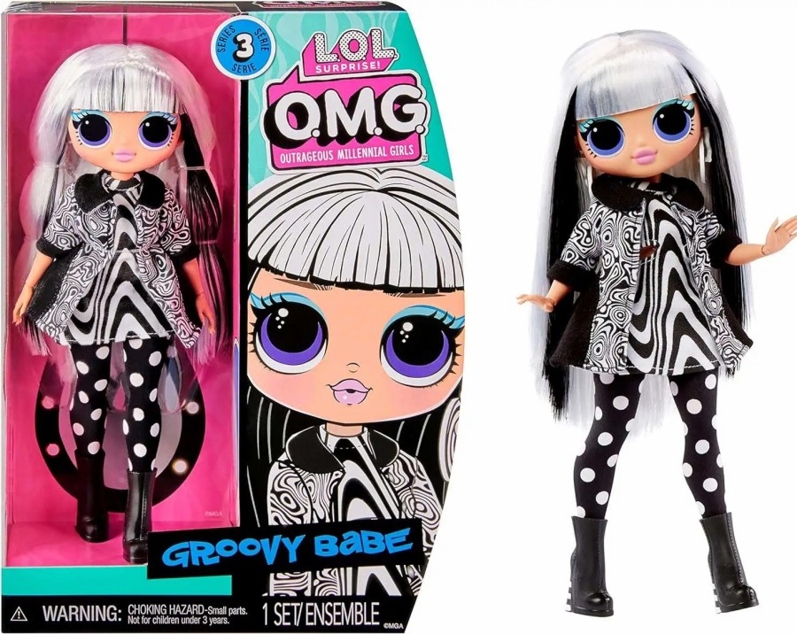 All Brands MGA Entertainment | Lol Surprise Omg Series 3 Groovy Babe Fashion Doll