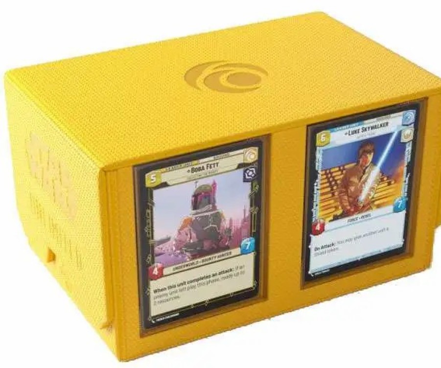 All Brands Gamegenic | Trading Card Game Star Wars: Unlimited Yellow Double Deck Pod (Pre-Order Ships March)