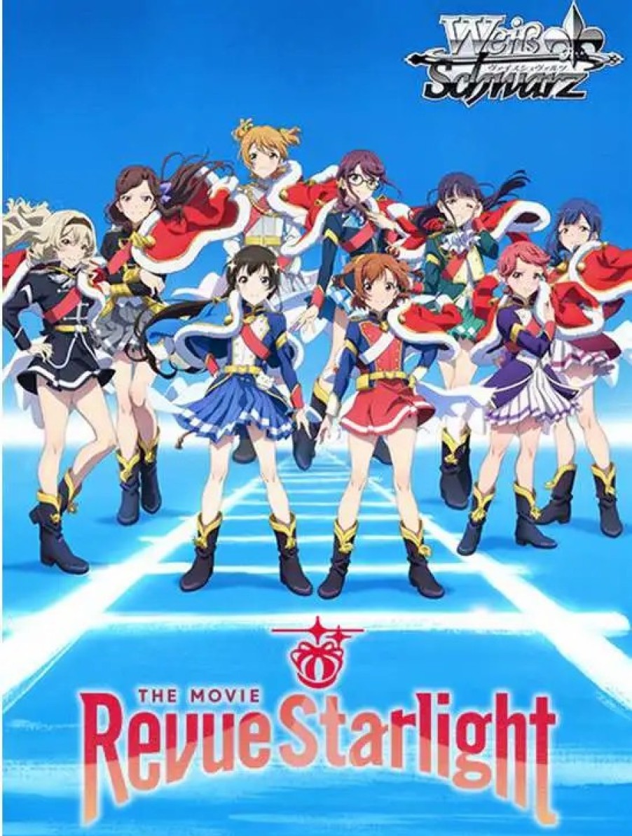 All Brands BushiRoad | Weiss Schwarz Trading Card Game Revue Starlight The Movie Booster Box [Daily Deal! 16 Packs]