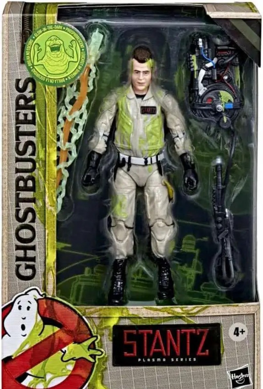 All Brands Hasbro Toys | Ghostbusters Plasma Series Ray Stantz Action Figure [Slimed, Glow-In-The-Dark]