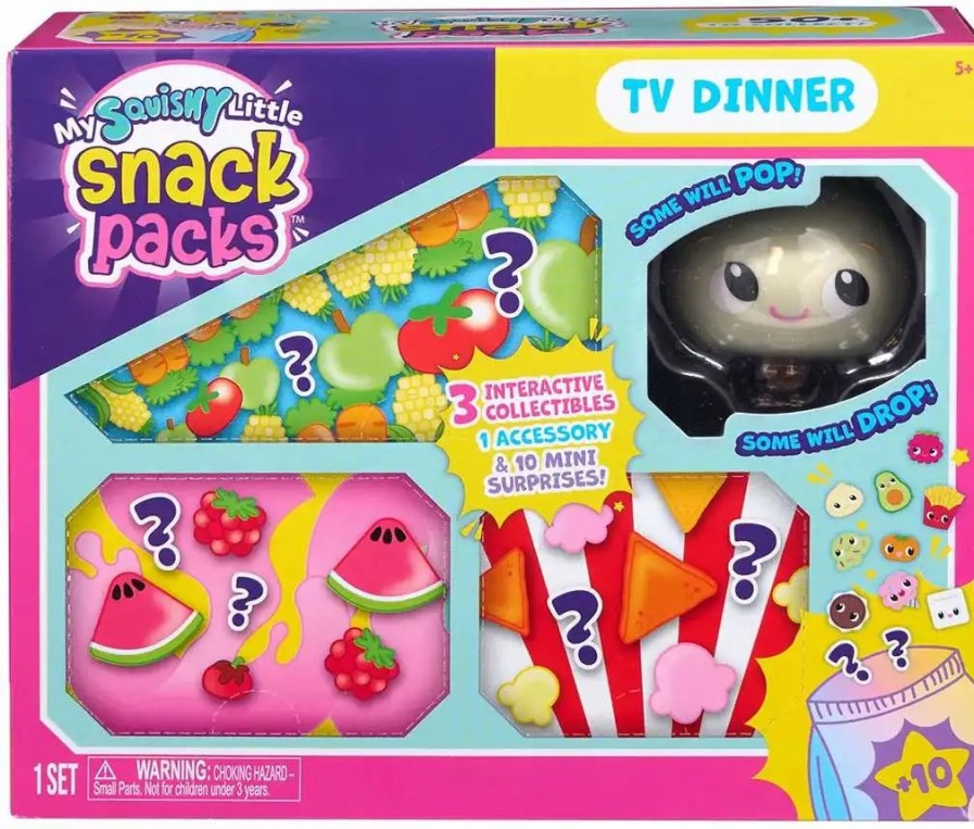 All Brands WowWee | My Squishy Little Snack Packs Tv Dinner Dixie Mystery Pack