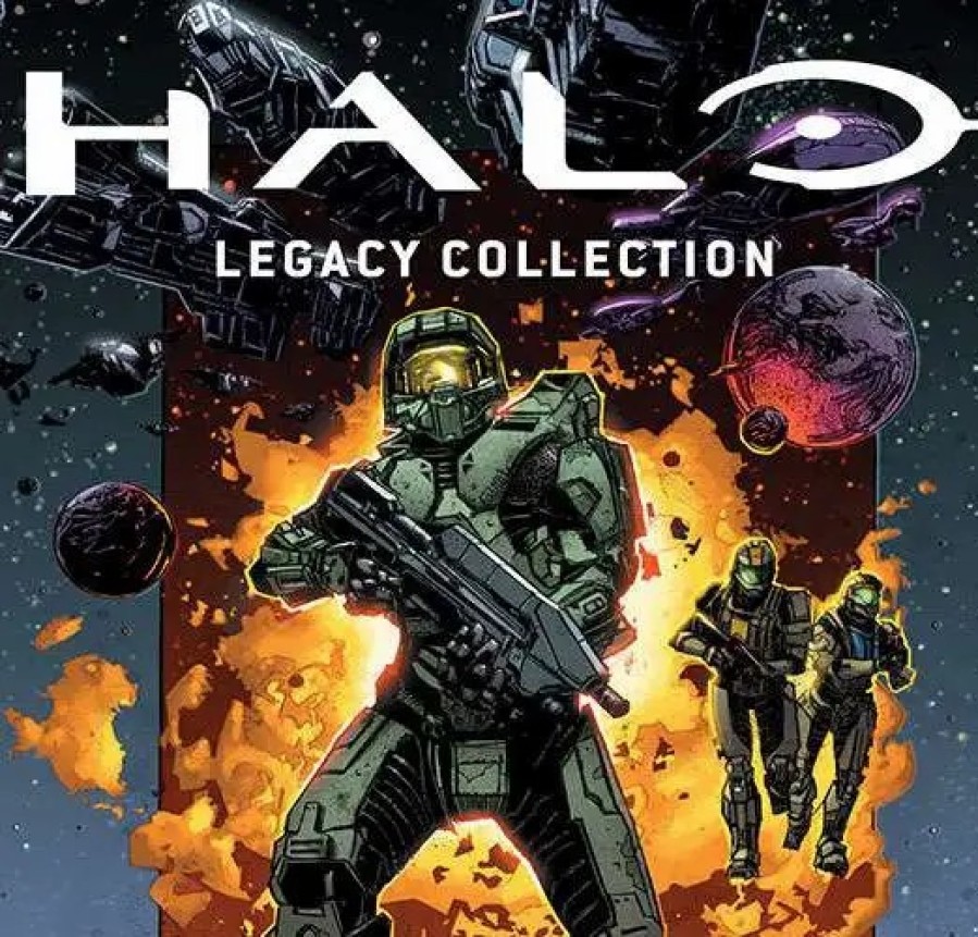 All Brands Upper Deck | Halo Legacy Collection Trading Card Blaster Box [7 Packs] (Pre-Order Ships February)