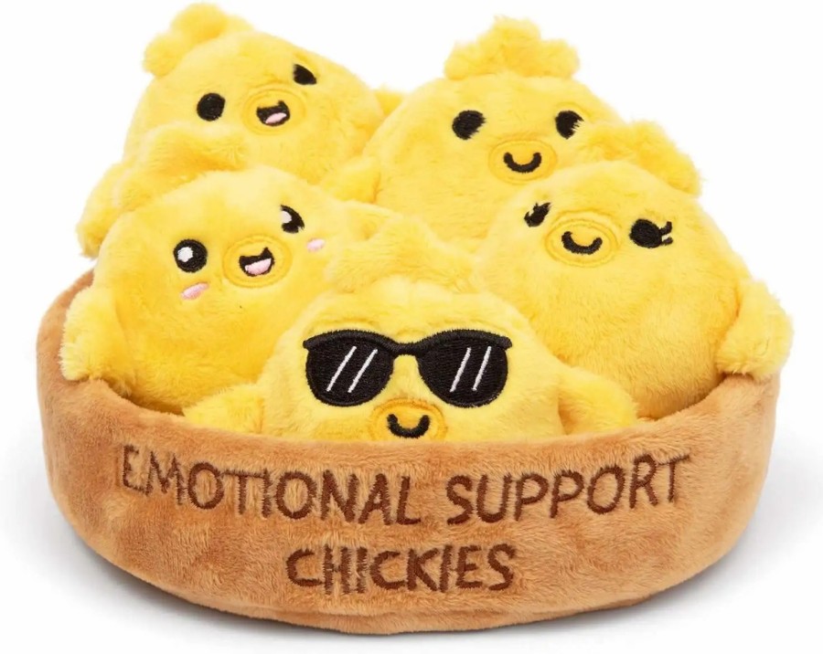 All Brands What Do You Meme | Emotional Support Chickies 12-Inch Plush Set