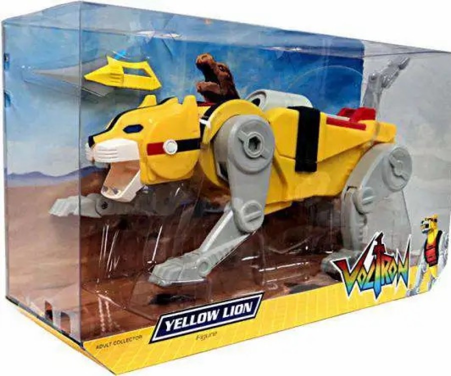 All Brands Mattel Toys | Voltron Club Lion Force Yellow Lion Exclusive Action Figure [Damaged Package]