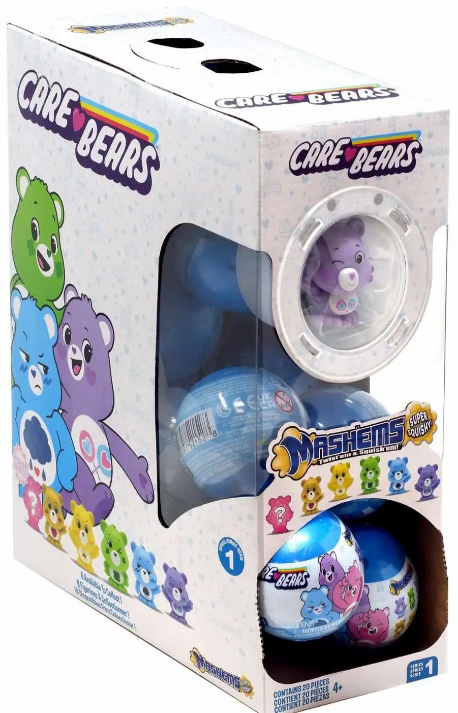 All Brands Basic Fun | Care Bears Mashems Mystery Box [20 Packs]