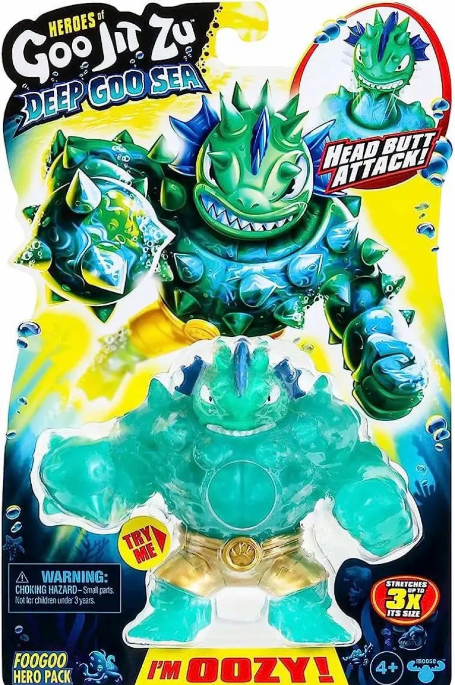 All Brands Moose Toys | Heroes Of Goo Jit Zu Deep Goo Sea Foogoo Action Figure [Chomp Attack Feature]