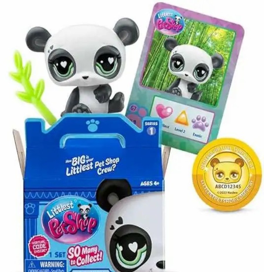 All Brands Basic Fun | Littlest Pet Shop 2024 Generation 7 Pet Surprise Mystery Pack [1 Random Mini Figure, Trading Card, Virtual Code & More] (Pre-Order Ships February)