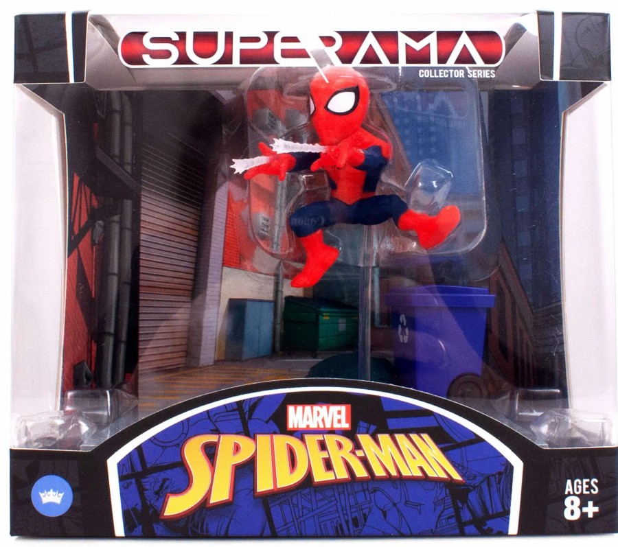 All Brands The Loyal Subjects | Marvel Superama Spider-Man 5-Inch Figural Diorama