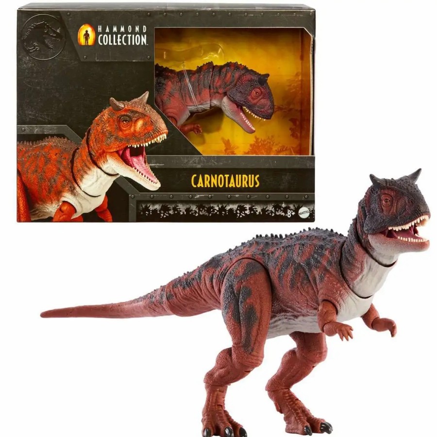 All Brands Mattel | Jurassic World Hammond Collection Carnotaurus Action Figure (Pre-Order Ships February)