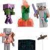 All Brands Mattel Toys | Minecraft Cave Conflict Action Figure Set