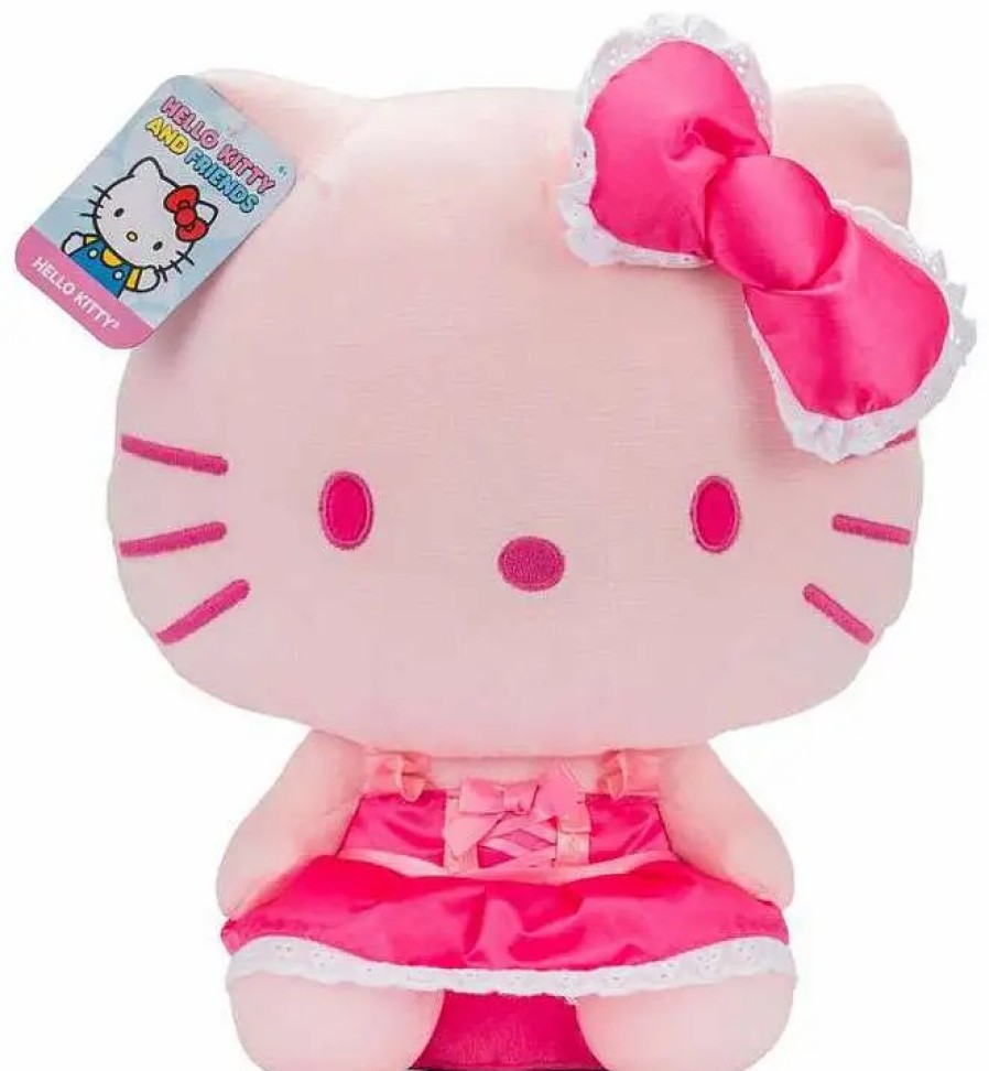 All Brands Basic Fun | Sanrio Hello Kitty & Friends Pretty In Pink Hello Kitty 12-Inch Plush Figure [Lolita Style] (Pre-Order Ships February)