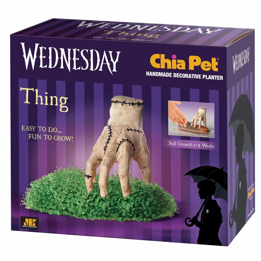 All Brands NECA | Neca Wednesday Addams Thing Chia Pet (Pre-Order Ships February)