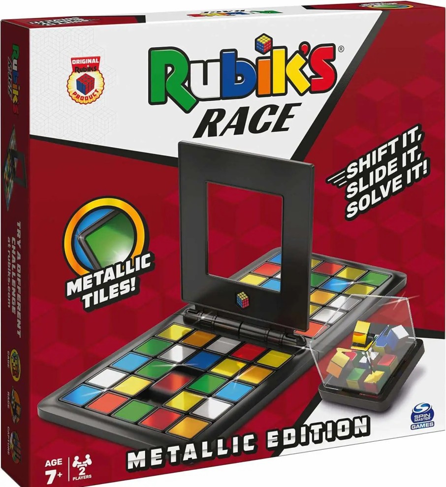 All Brands Spin Master | Rubik'S Race Game [Metallic Edition]