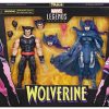 All Brands Hasbro | Marvel Legends Wolverine & Psylocke Action Figure 2-Pack [50Th Anniversary] (Pre-Order Ships May)