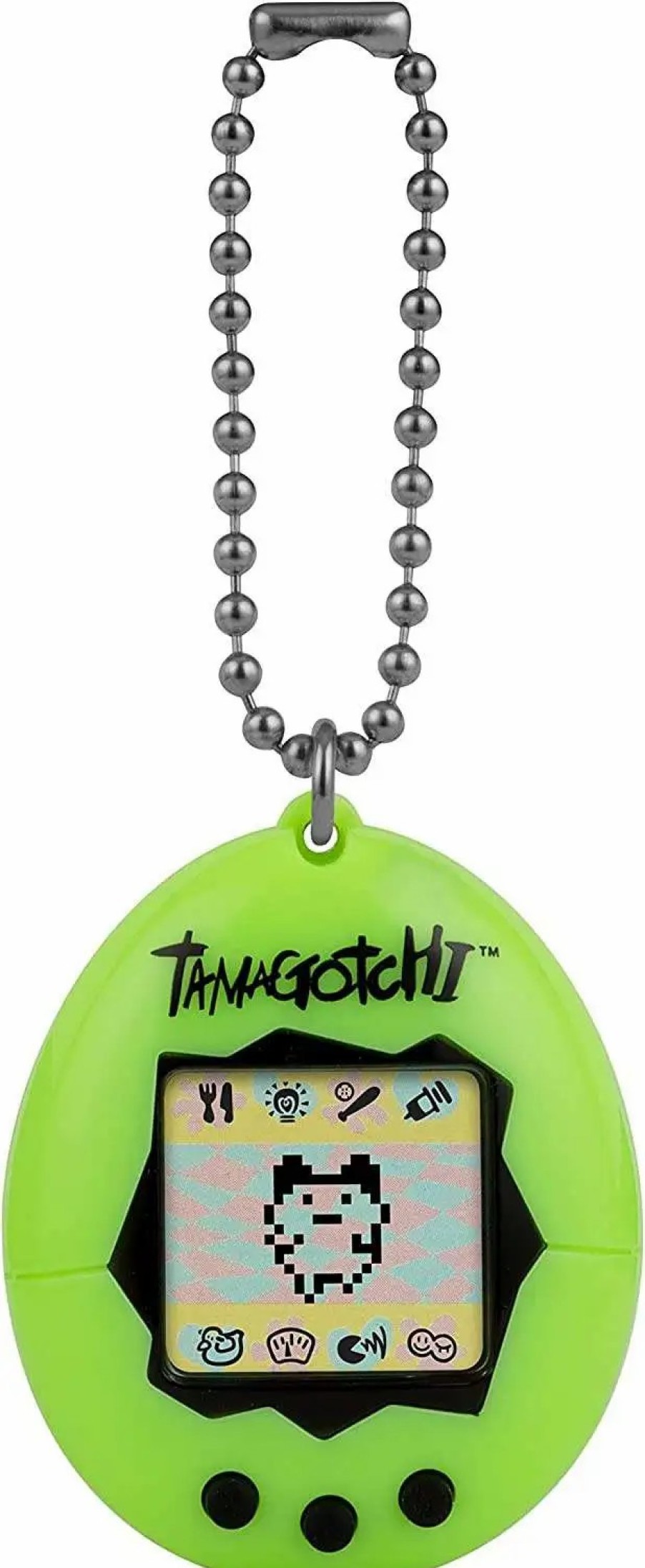 All Brands Bandai America | Tamagotchi The Original Gen 1 Neon Green 1.5-Inch Virtual Pet Toy [Updated Logo]