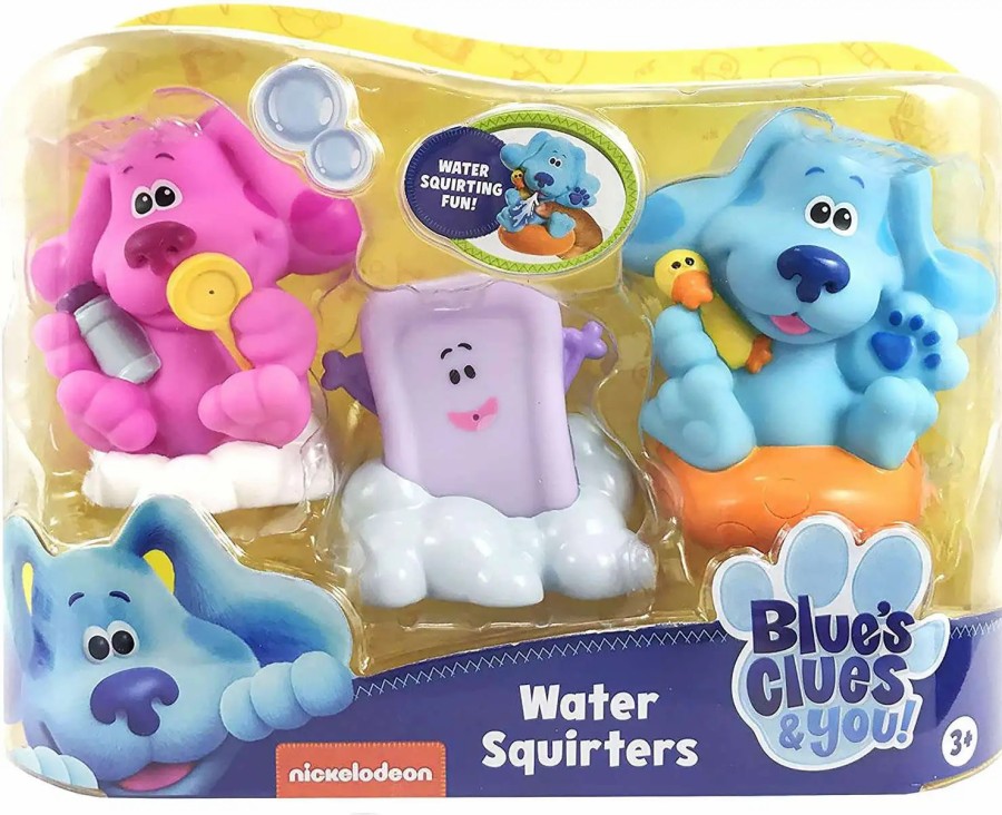 All Brands Just Play | Blue'S Clues & You! Water Squirters Exclusive 3-Pack [Blue, Magenta & Slippery Soap]