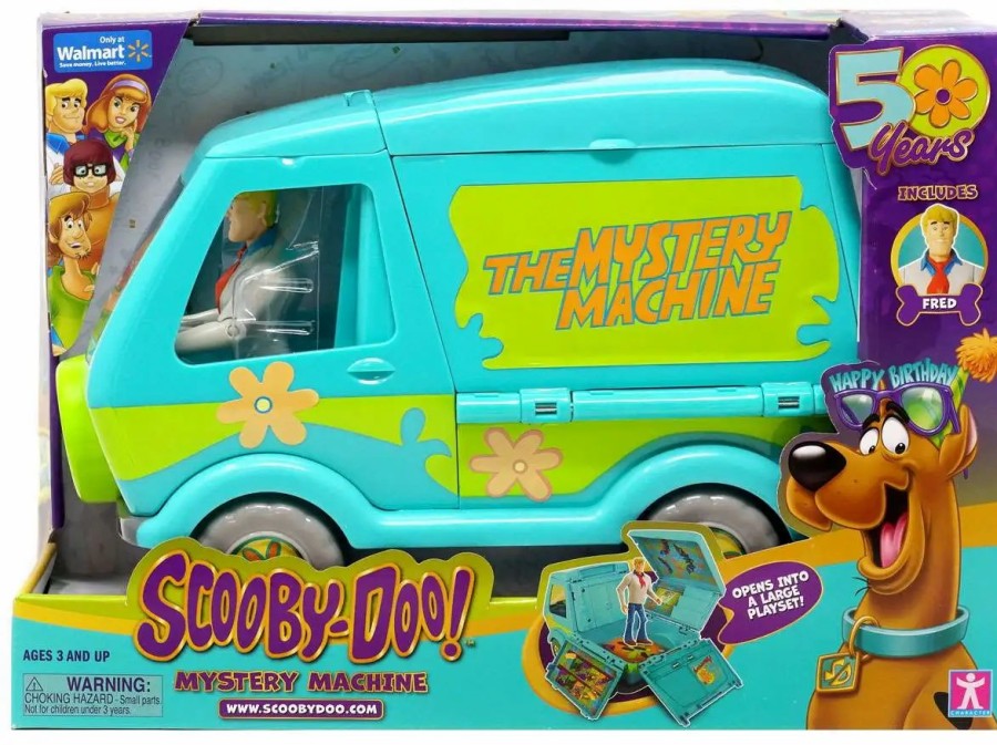 All Brands Character Option Ltd. | Scooby Doo 50 Years Mystery Machine Exclusive Playset [Includes Fred]