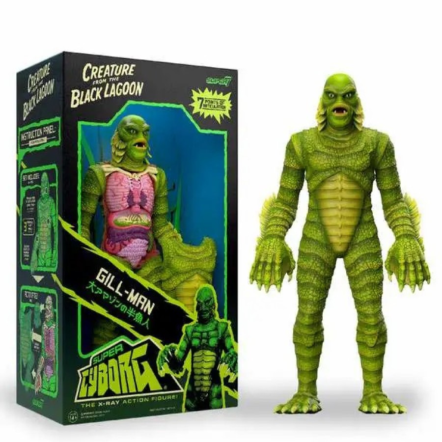 All Brands Super7 | Super Cyborg Creature From The Black Lagoon Universal Monsters Gill-Man Action Figure (Pre-Order Ships February)