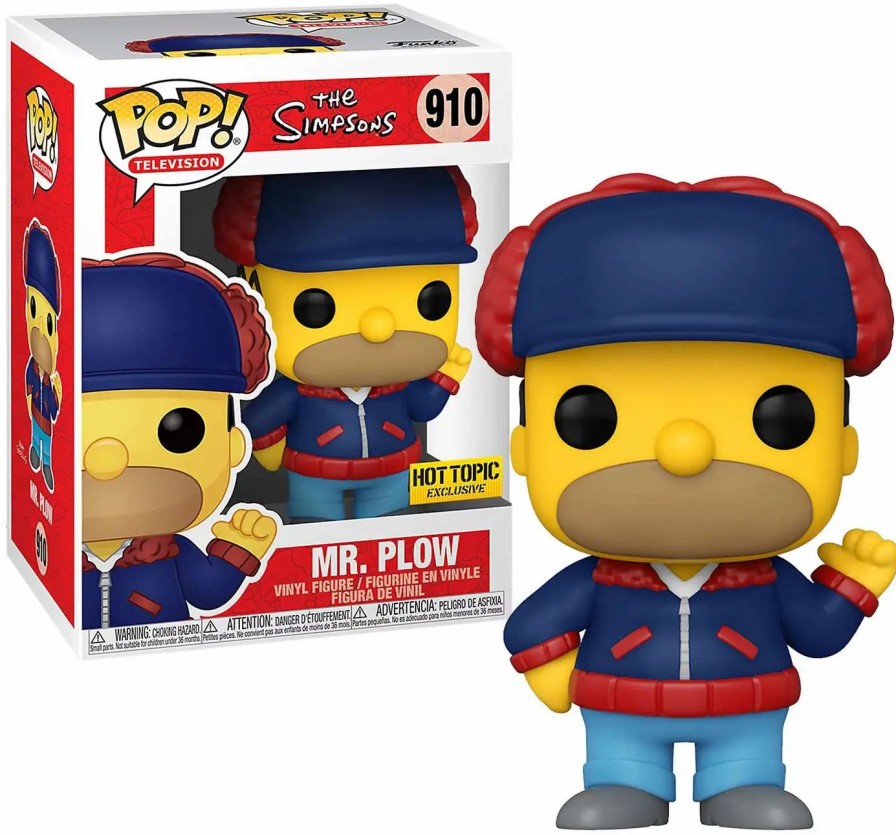 All Brands Funko | Funko The Simpsons Pop! Television Mr. Plow Exclusive Vinyl Figure #910