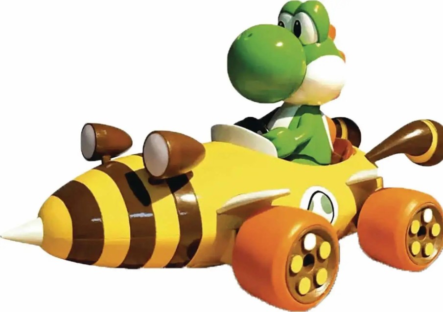 All Brands Carrera of America | Super Mario Bros. Mario Kart Bumble Bee Yoshi Remote Control Kart [24Ghz] (Pre-Order Ships April)