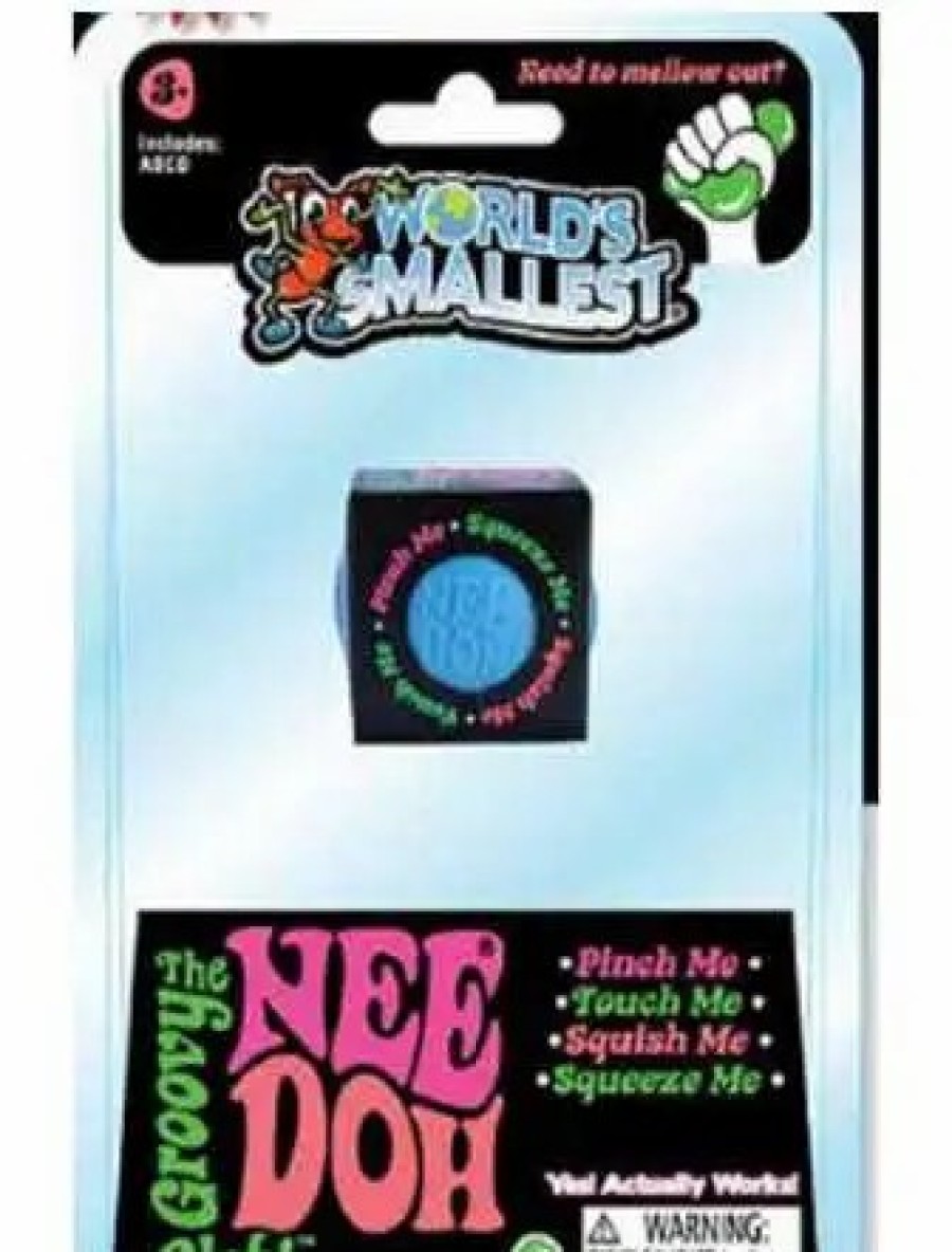 All Brands Super Impulse | World'S Smallest The Groovy Glob Needoh Stress Ball [1 Random Color] (Pre-Order Ships February)