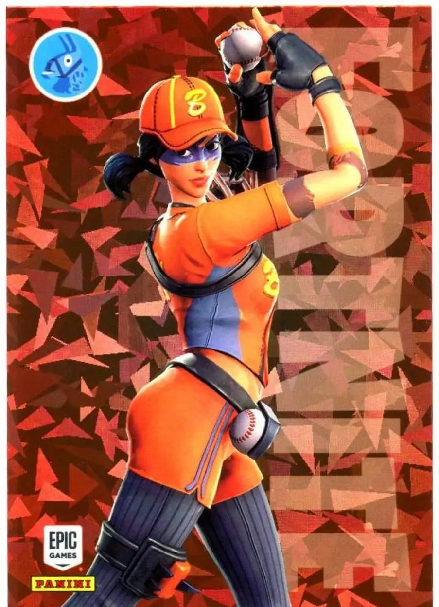 All Brands Panini | Fortnite 2021 Series 3 Cracked Ice Fastball #50 [Rare Outfit]