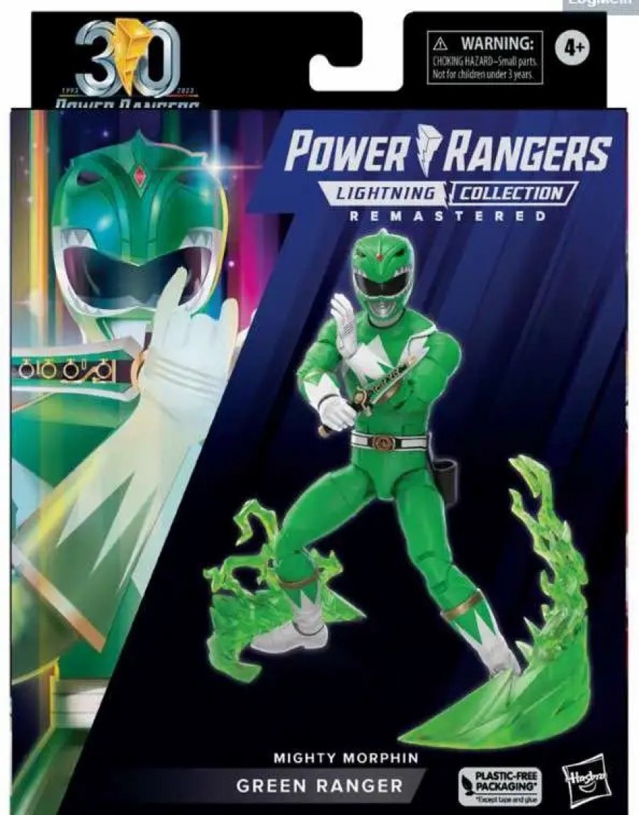 All Brands Hasbro Toys | Power Rangers Mighty Morphin Lightning Collection Green Ranger Action Figure [Mighty Morphin Remastered] (Pre-Order Ships February)