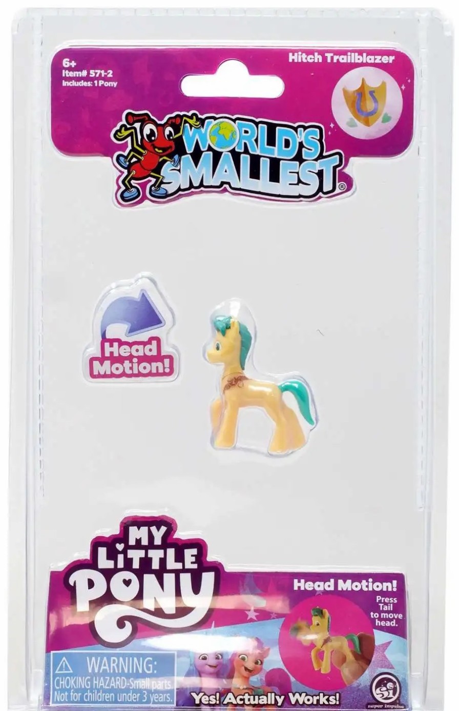 All Brands Super Impulse | My Little Pony World'S Smallest Series 2 Hitch Trailbazer Micro Figure