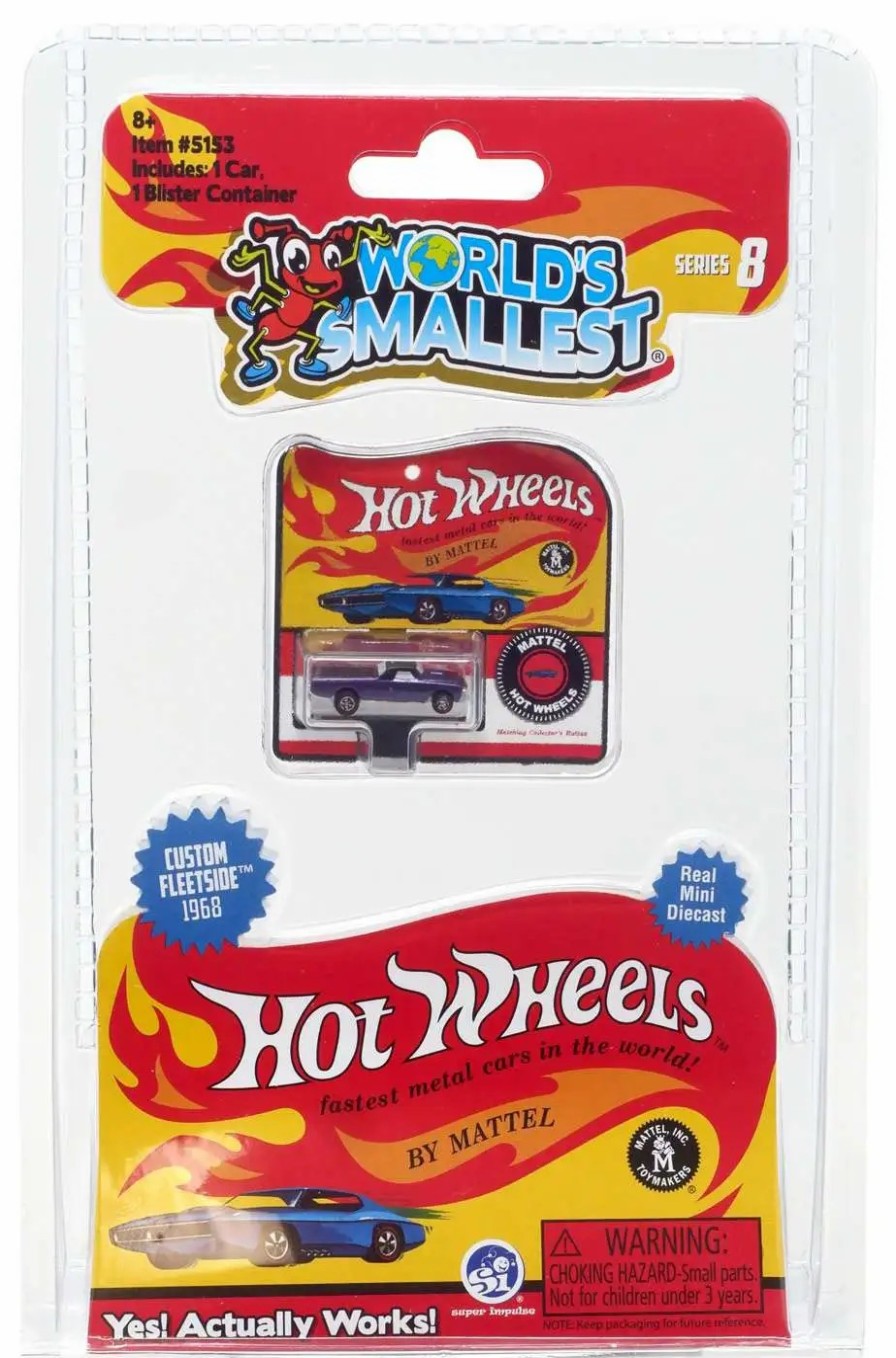 All Brands Super Impulse | World'S Smallest Hot Wheels Series 8 Custom Fleetside 1968 Diecast Car