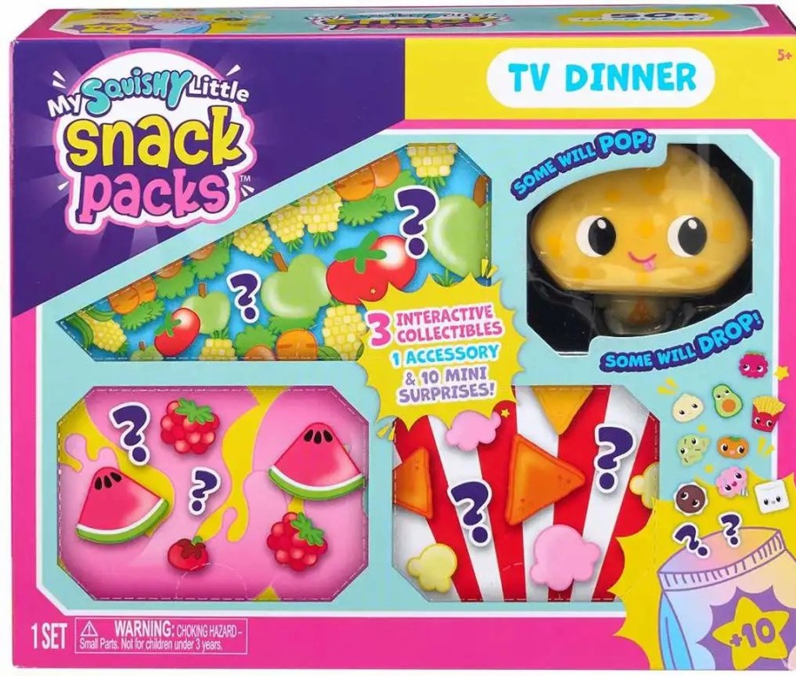 All Brands WowWee | My Squishy Little Snack Packs Tv Dinner Chi Mystery Pack