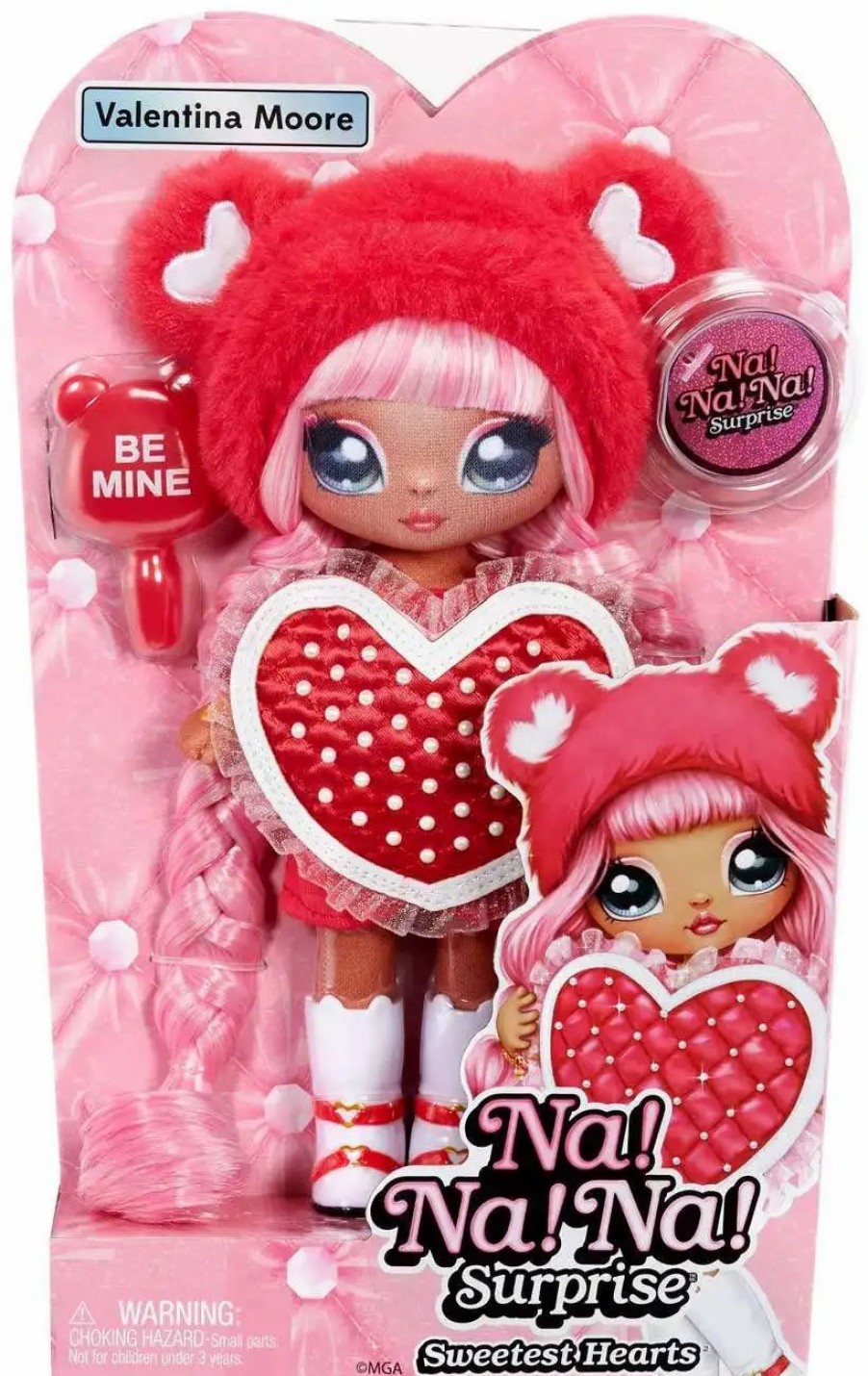 All Brands MGA Entertainment | Na! Na! Na! Surprise Sweetest Hearts Valentina Moore Doll